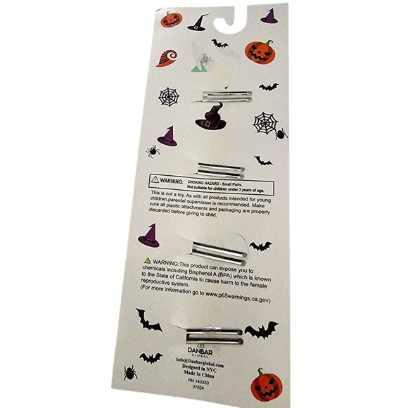 Halloween Hair Accessories Set With Clips & Hair Extensions - Picture 3 of 4